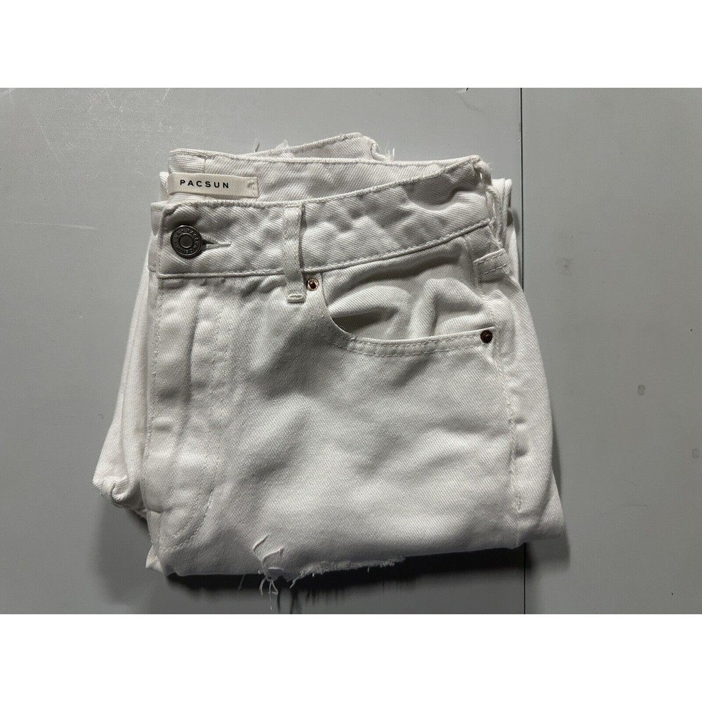 Pacsun Distressed Mom Mid Rise Jeans Size 26 (24x27) AT1918